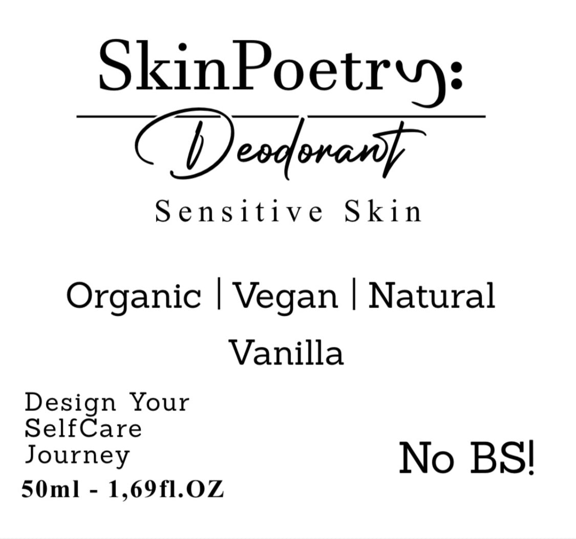 SKINPOETRY DEODORANT VANILJE